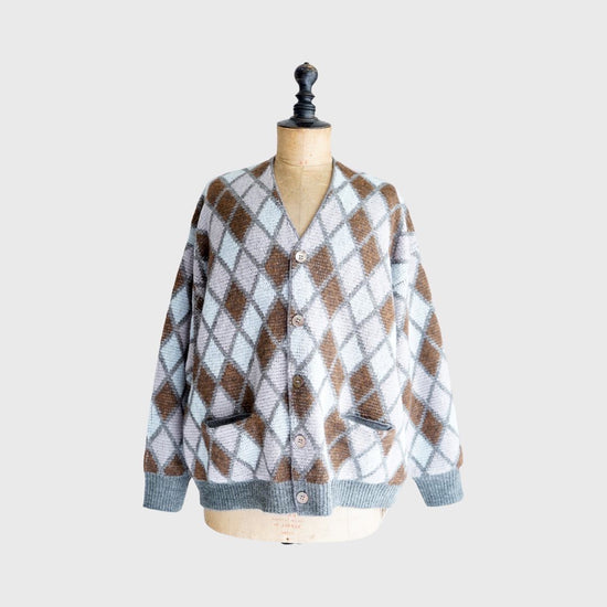 ARGYLE CARDIGAN